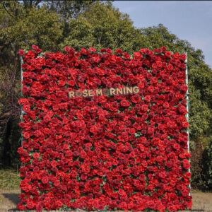 Red Flower Wall