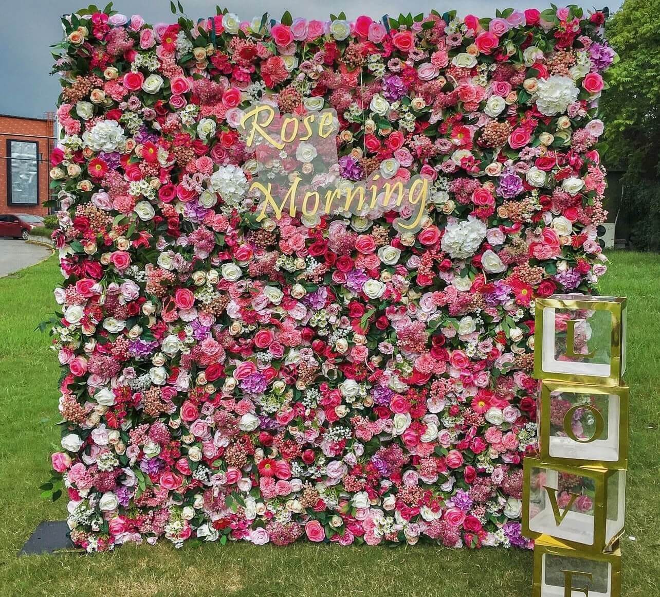 Blooms and Mo Flower Wall